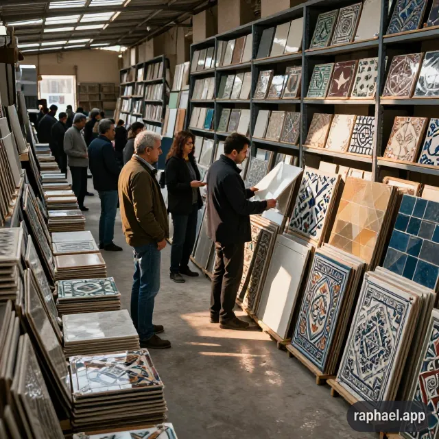 خرید عمده کاشی و سرامیک در تهران دولت آباد