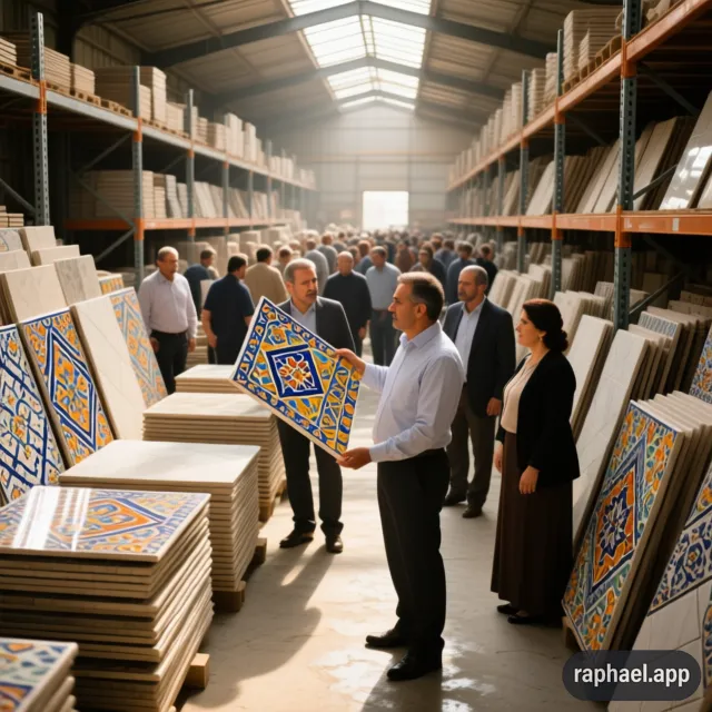 خرید عمده کاشی و سرامیک در تهران شوش