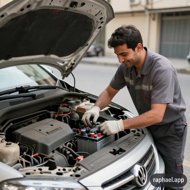 خرید و تعویض باطری ماشین در محل در شمال تهران