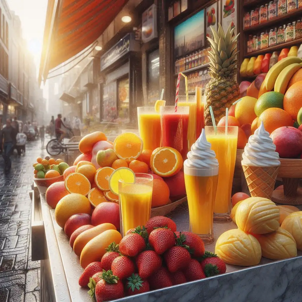 خرید و فروش آبمیوه و بستنی تازه در تهران صادقیه