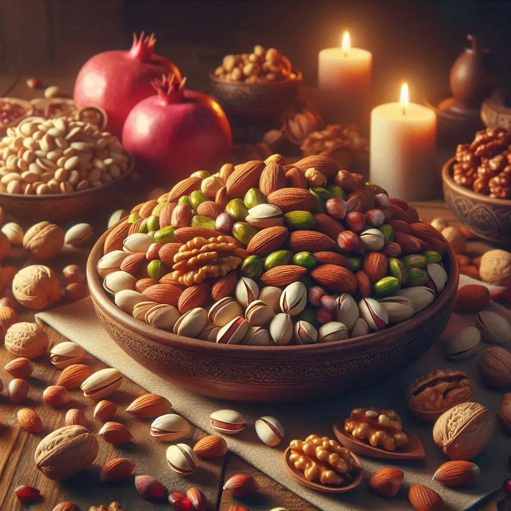 خرید و فروش آجیل مخلوط شب یلدا درجه یک در تهران رسالت