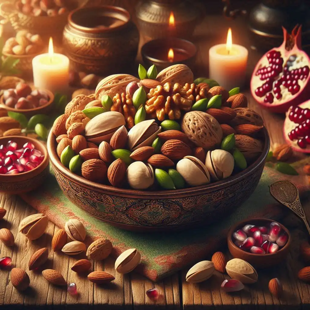 خرید و فروش آجیل مخلوط شب یلدا درجه یک در تهران مجیدیه