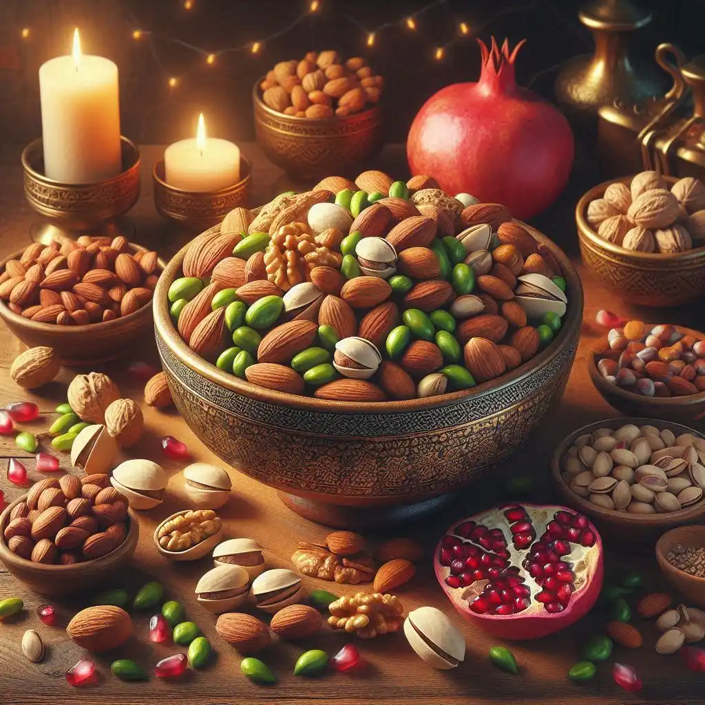 خرید و فروش آجیل مخلوط شب یلدا درجه یک در تهران نارمک