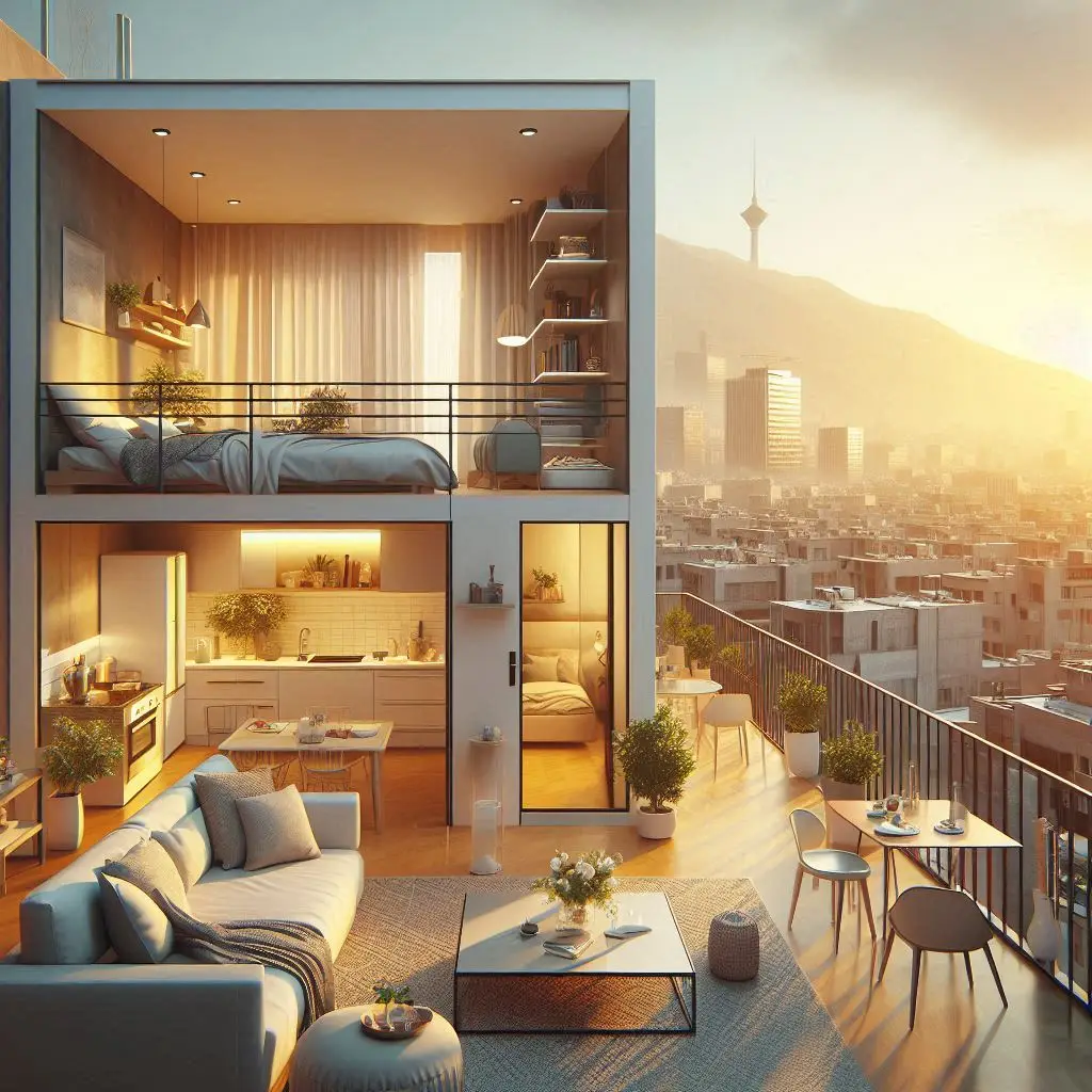 خرید و فروش آپارتمان 40 تا 50 متری در تهران پونک