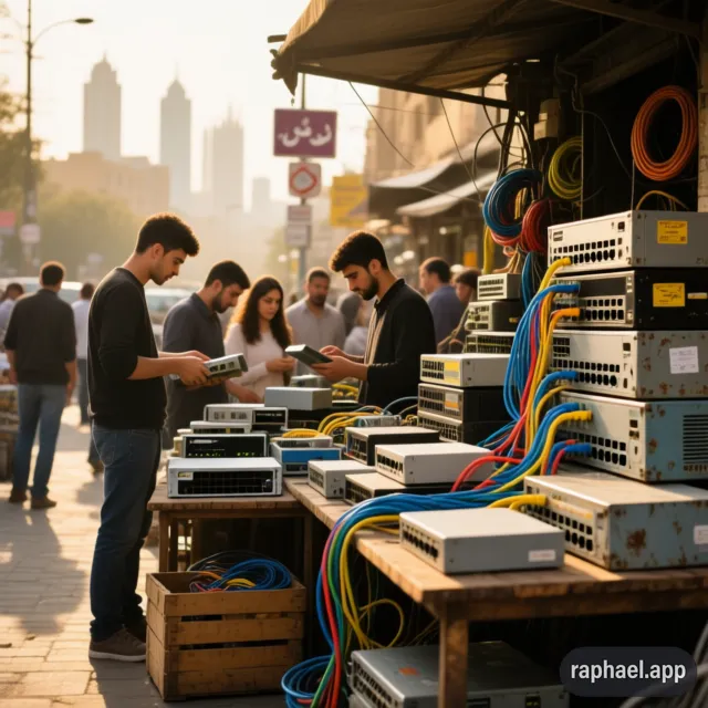 خرید و فروش تجهیزات شبکه دست دوم در تهران تهرانپارس