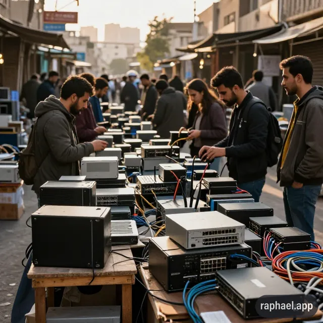 خرید و فروش تجهیزات شبکه دست دوم در تهران تهرانپارس