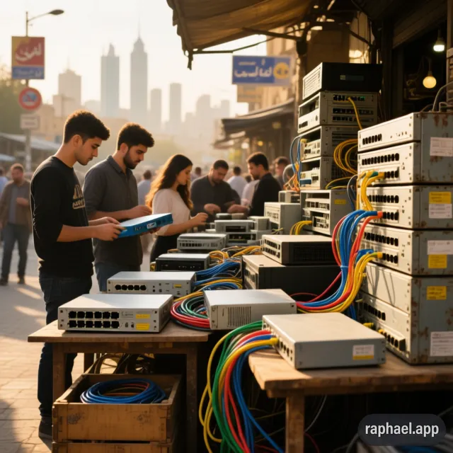 خرید و فروش تجهیزات شبکه دست دوم در تهران شمیران نو