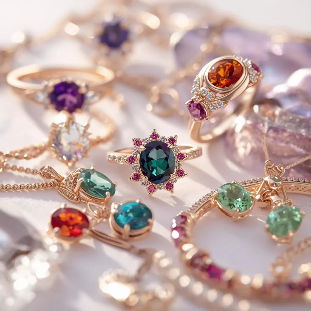 خرید و فروش جواهرات دست ساز با سنگ قیمتی در تهران الهیه