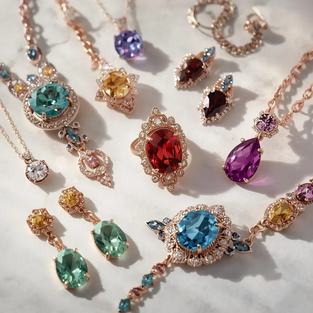 خرید و فروش جواهرات دست ساز با سنگ قیمتی در تهران زعفرانیه