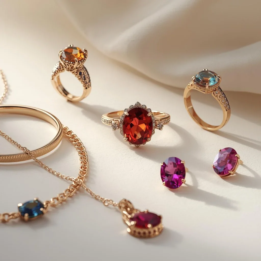 خرید و فروش جواهرات دست ساز با سنگ قیمتی در تهران زعفرانیه