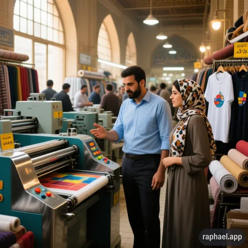 خرید و فروش دستگاه چاپ رو لباس در تهران میرداماد