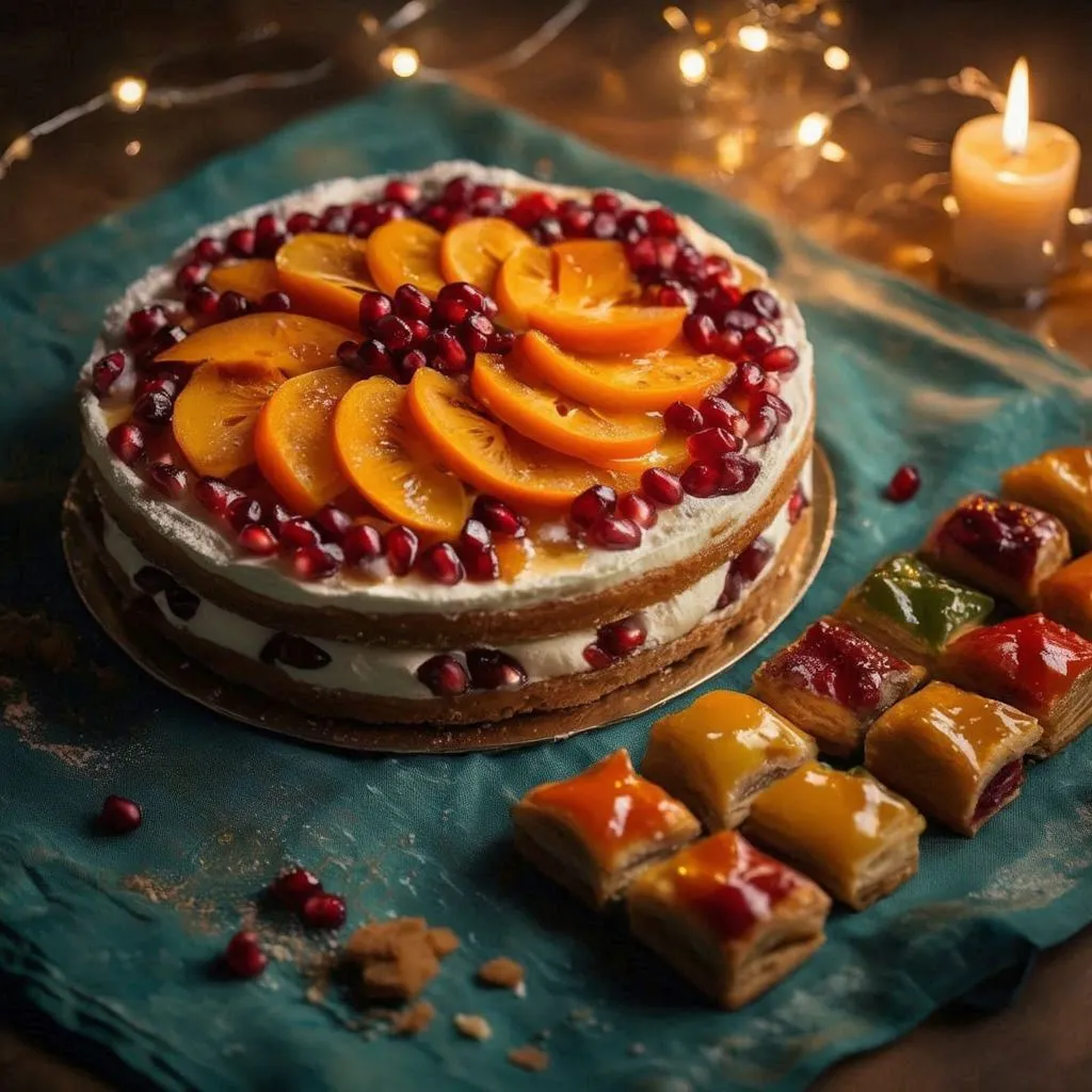 خرید و فروش دسر و شیرینی میوه ای شب یلدا