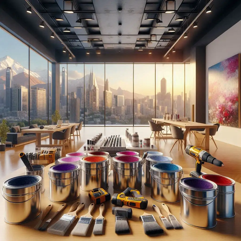 خرید و فروش رنگ و ابزارآلات در تهران تجریش