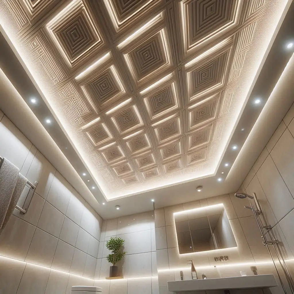 خرید و فروش سقف کاذب سرویس بهداشتی طرح دار در شهرکرد