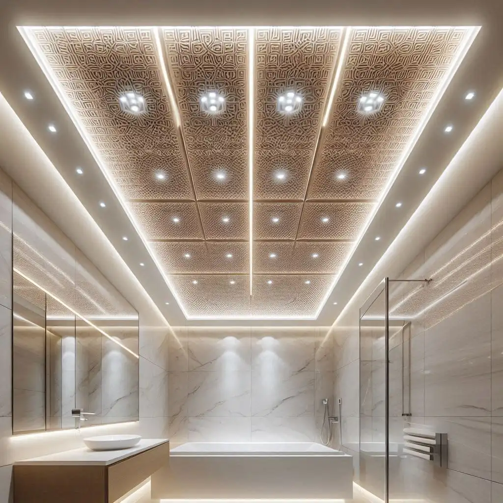 خرید و فروش سقف کاذب سرویس بهداشتی طرح دار در لرستان