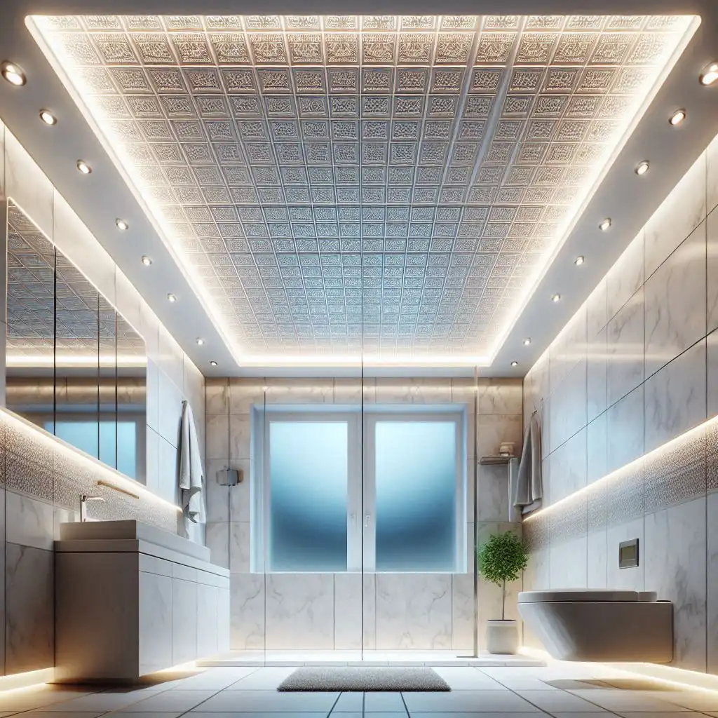 خرید و فروش سقف کاذب سرویس بهداشتی طرح دار در یاسوج