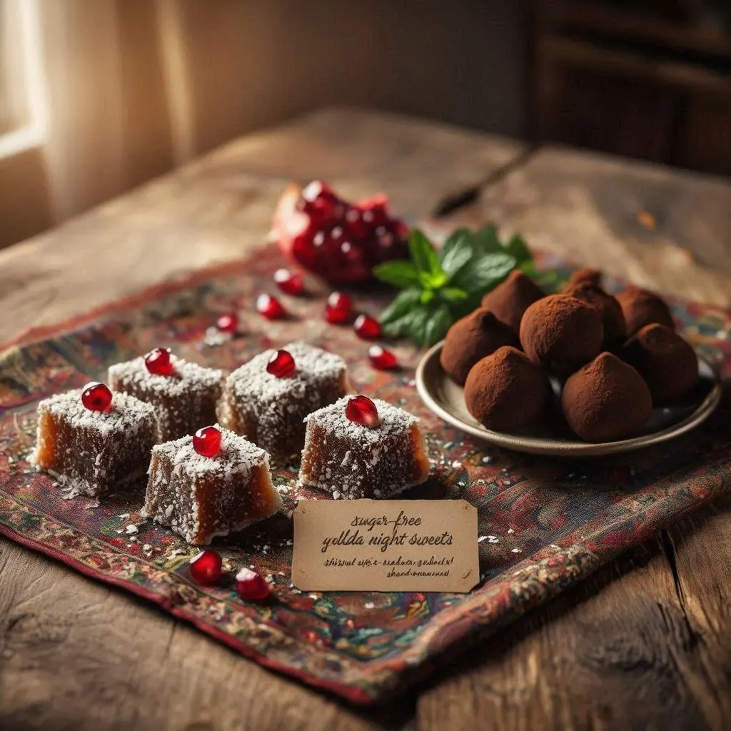 خرید و فروش شیرینی شب یلدا بدون قند