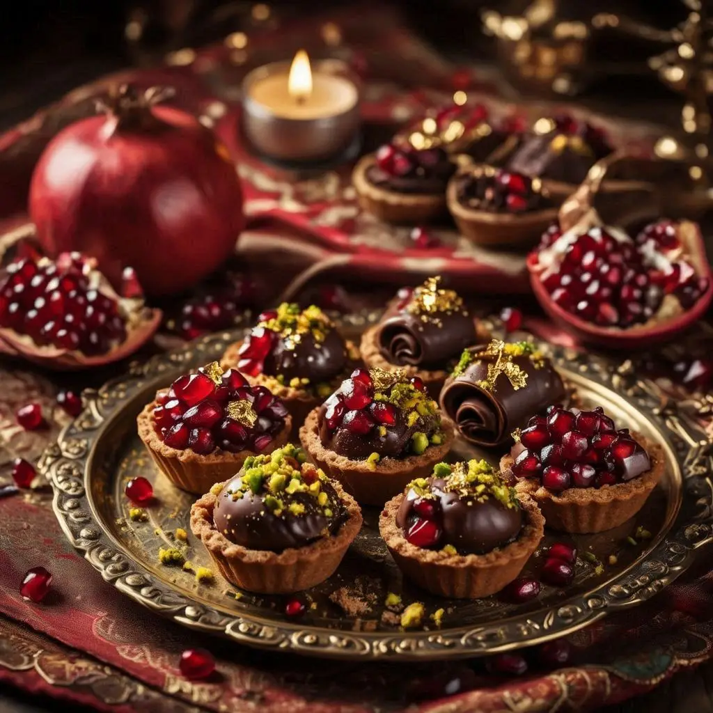 خرید و فروش شیرینی شکلاتی شب یلدا