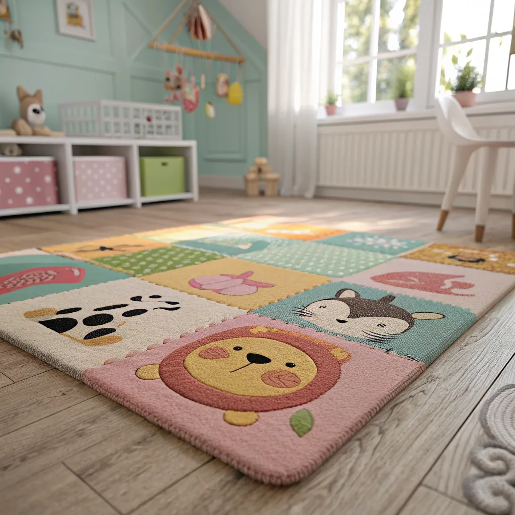 خرید و فروش فرش اتاق کودک سه بعدی در تهران زعفرانیه