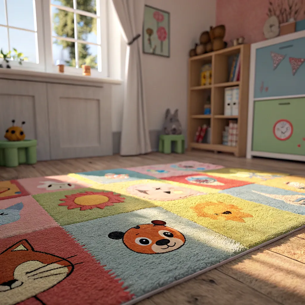 خرید و فروش فرش اتاق کودک سه بعدی در تهران پاسداران