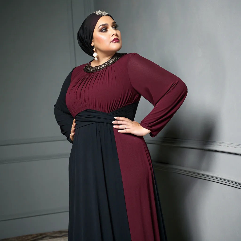 خرید و فروش لباس مجلسی برای افراد چاق شکم دار