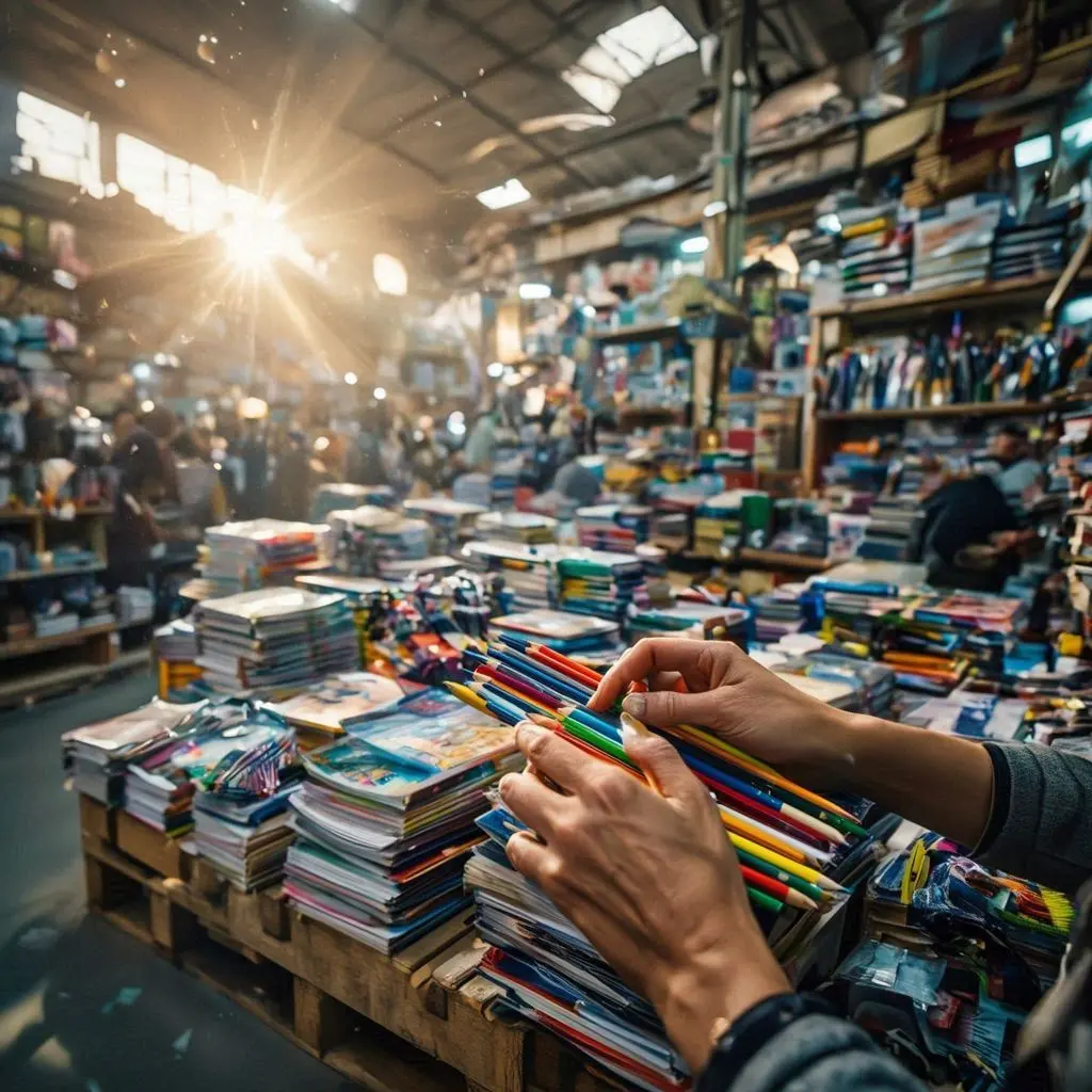 خرید و فروش لوازم التحریر ارزان در تهران خیام