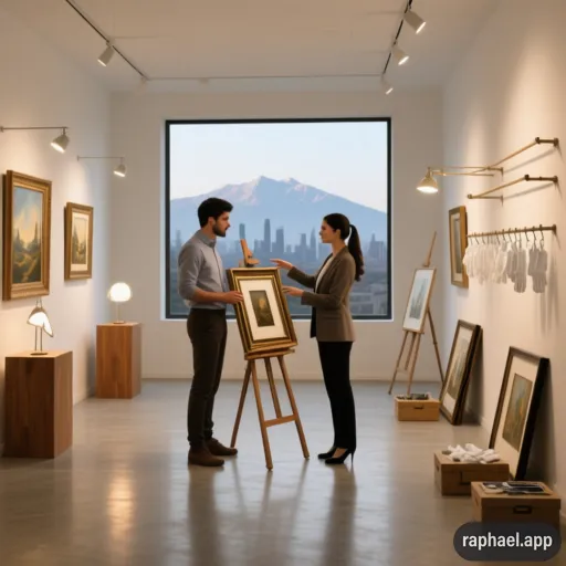 خرید و فروش لوازم برگزاری گالری نقاشی در تهران فرجام