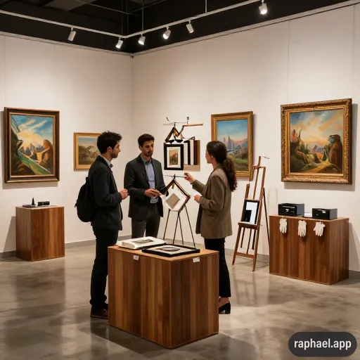 خرید و فروش لوازم برگزاری گالری نقاشی در تهران گلشن