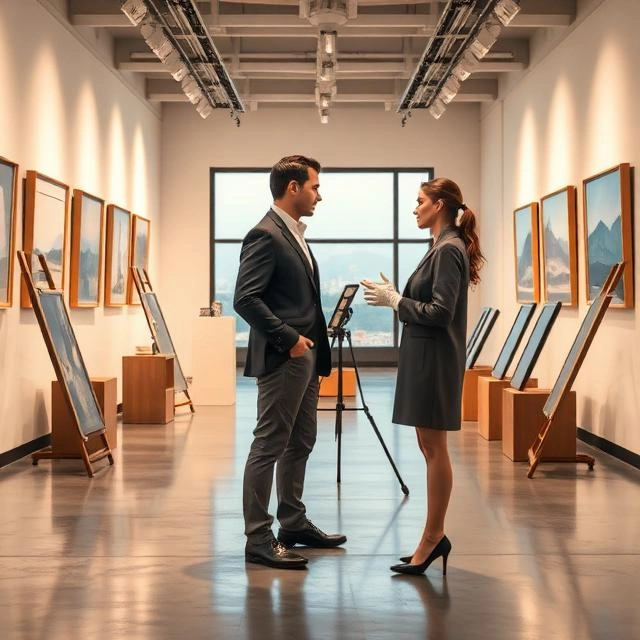 خرید و فروش لوازم برگزاری گالری نقاشی در تهران گلشن