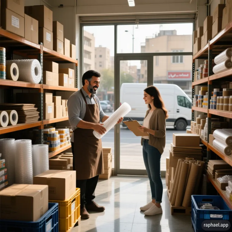 خرید و فروش لوازم بسته بندی در تهران جوادیه تهرانپارس