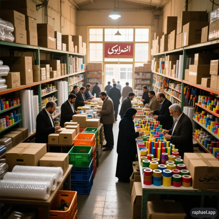 خرید و فروش لوازم بسته بندی در تهران حکیمیه