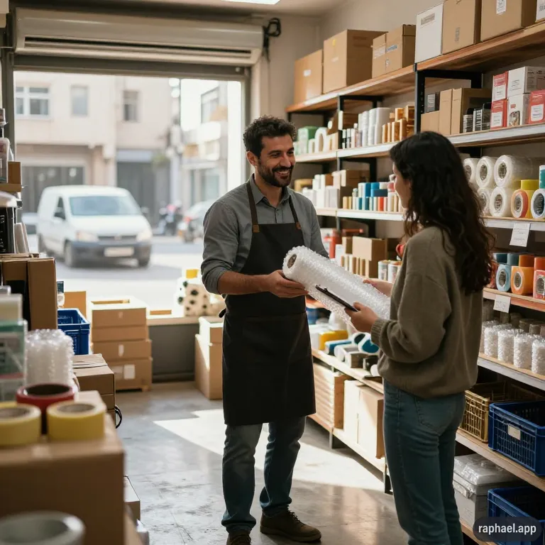 خرید و فروش لوازم بسته بندی در تهران قنات کوثر