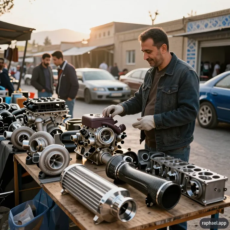 خرید و فروش لوازم تقویت موتور ماشین در تهران ولنجک