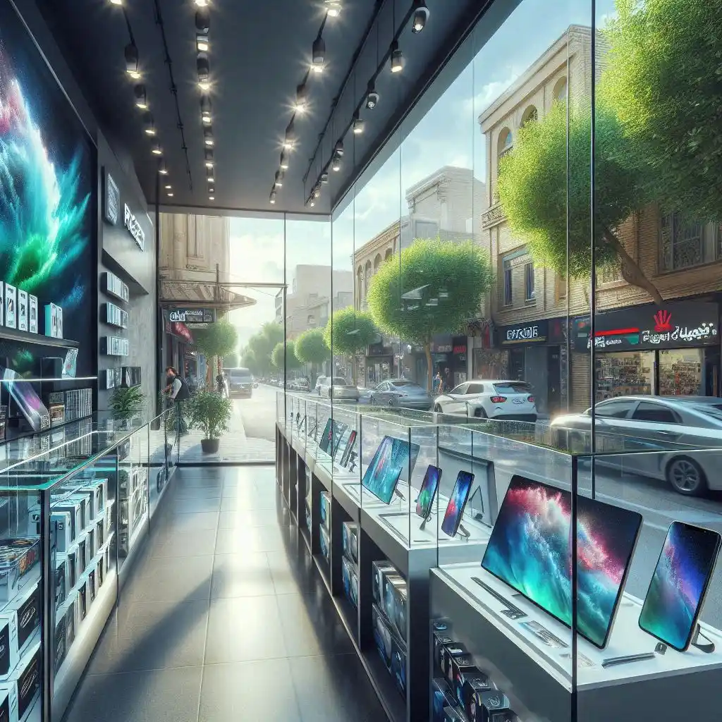 خرید و فروش لوازم موبایل و کامپیوتر در تهران لویزان