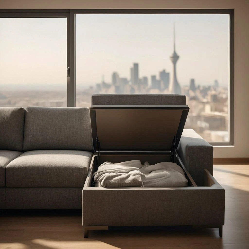 خرید و فروش مبل راحتی باکس دار از تولیدی در تهران