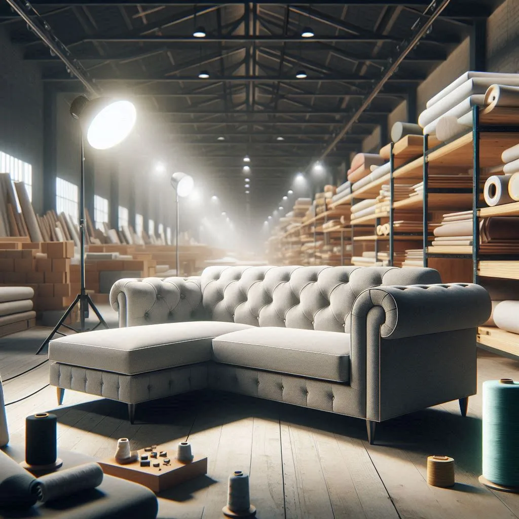 خرید و فروش مبل راحتی تمام پارچه از تولیدی