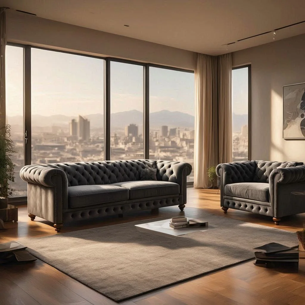 خرید و فروش مبل راحتی چستر از تولیدی