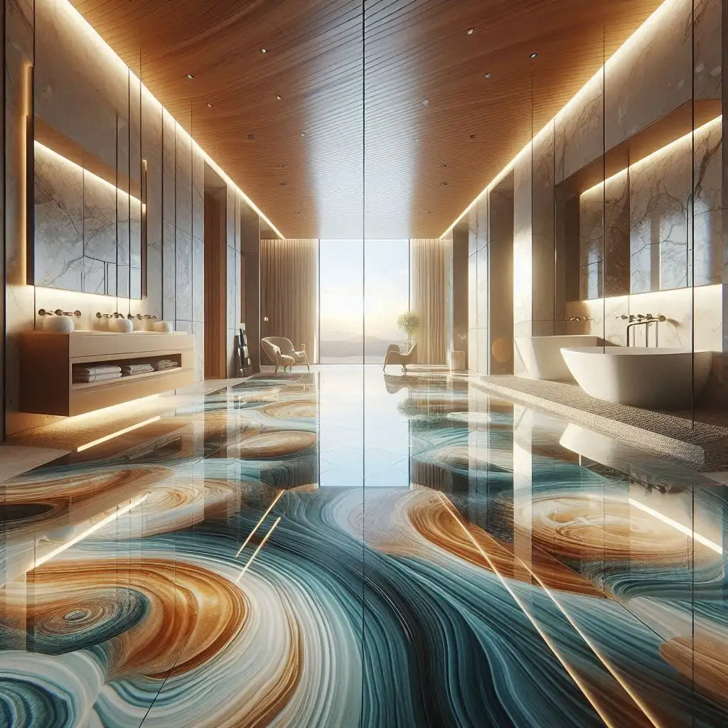 خرید و فروش کفپوش سه بعدی اپوکسی حمام در کرج 1 خرید و فروش کفپوش سه بعدی اپوکسی حمام در کرج