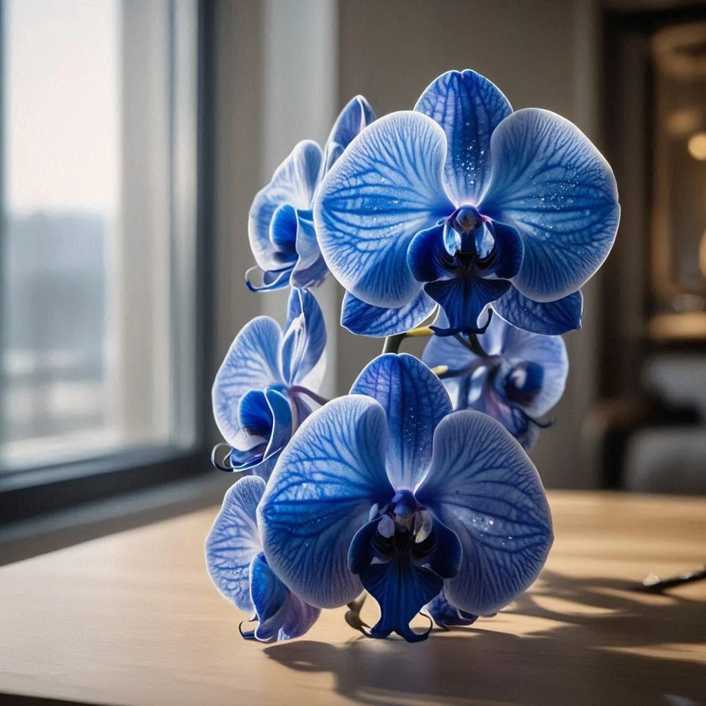 خرید و فروش گل ارکیده آبی در تهران