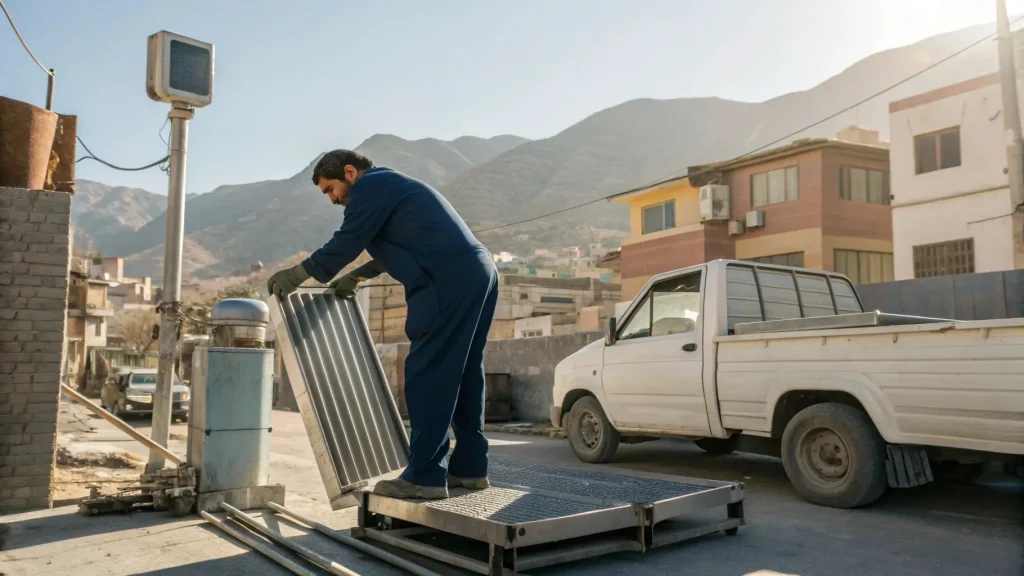 خریدار ضایعات منزل در محل در تهران شهرک راه آهن