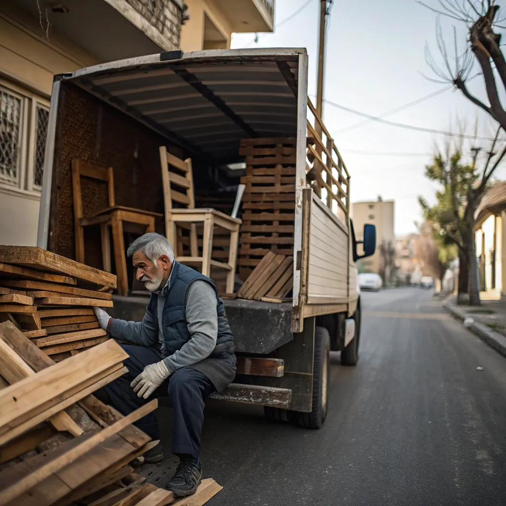 خریدار ضایعات چوبی منزل در تهران آزادی