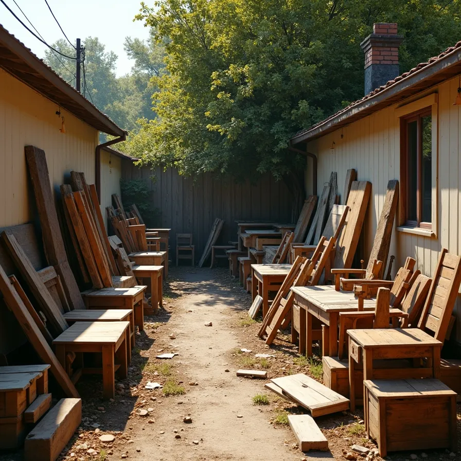 خریدار ضایعات چوبی منزل در تهران الهیه