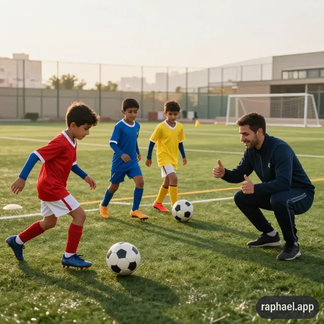 دوره پایه در مدرسه فوتبال برای کودکان در تهران سلسبیل