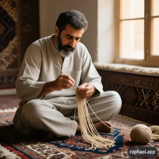 رفو فرش دستباف در تهران بازار بزرگ