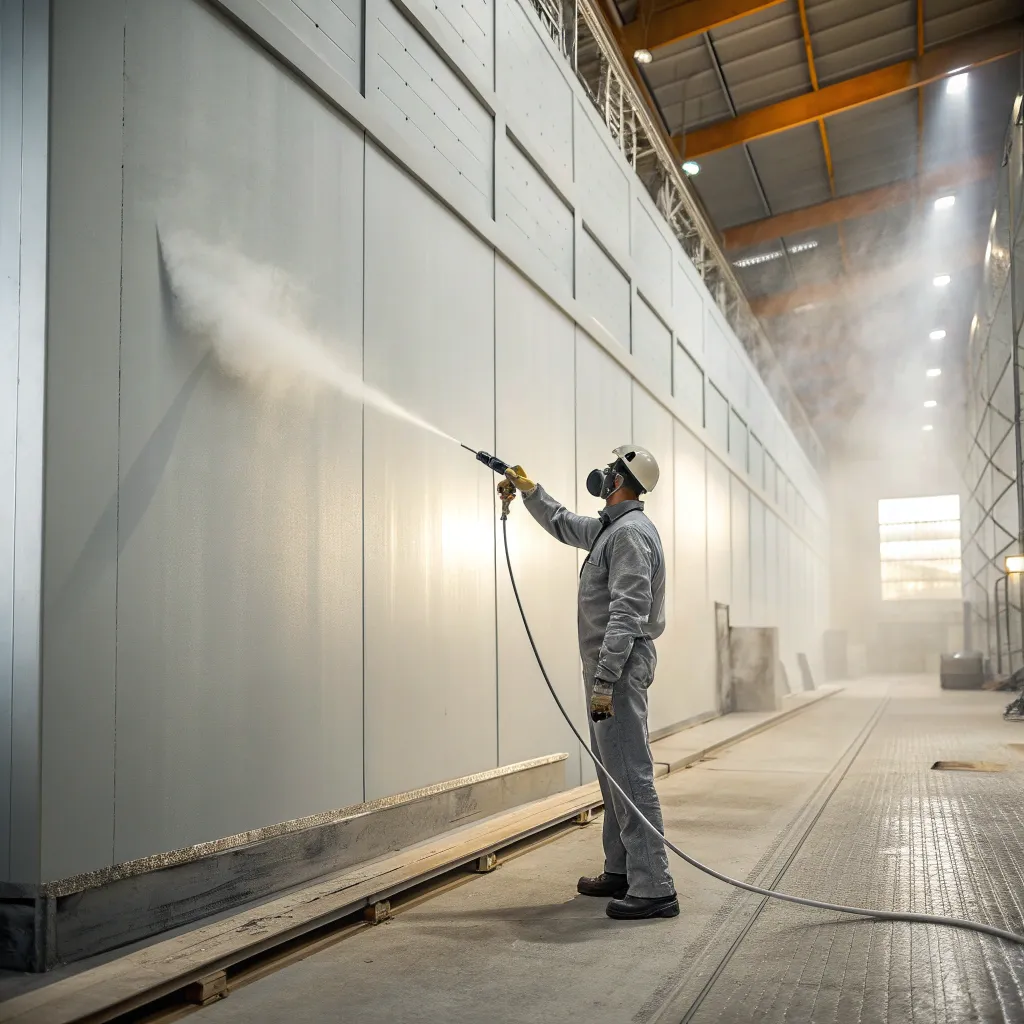 رنگ آمیزی با دستگاه ایرلس در قزوین