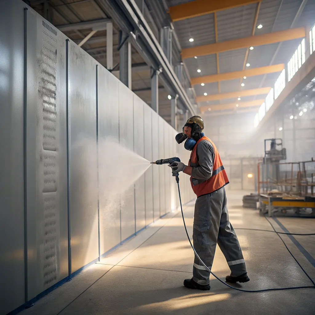 رنگ آمیزی با دستگاه ایرلس در قزوین