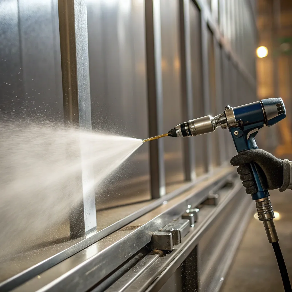 رنگ آمیزی با دستگاه ایرلس در مشهد