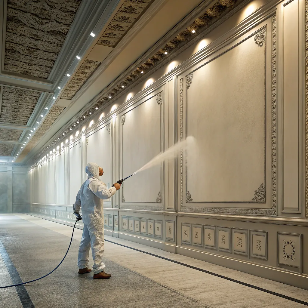 رنگ آمیزی با دستگاه ایرلس در کرج