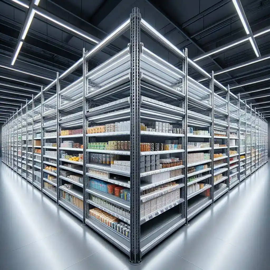 ساخت قفسه فروشگاهی از طراحی تا اجرا 1