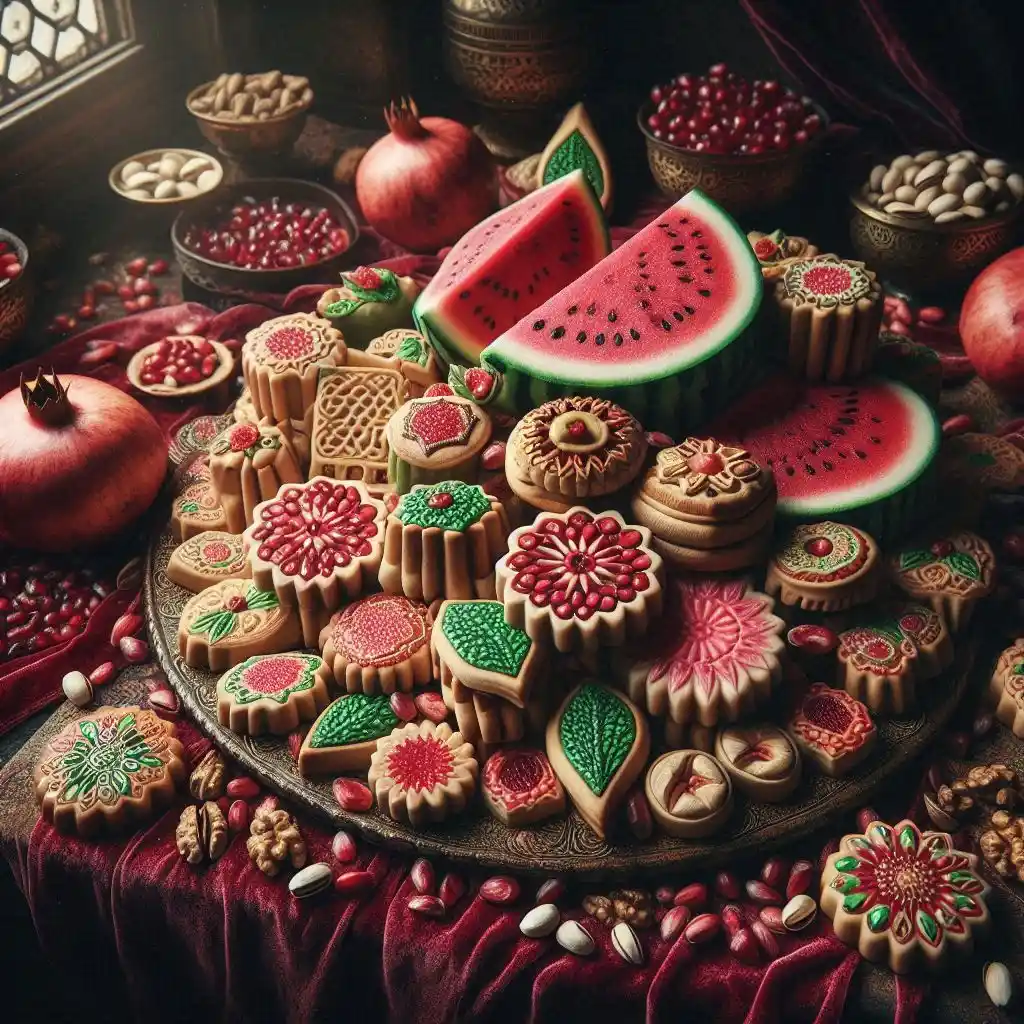 سفارش و خرید شیرینی مناسب شب یلدا